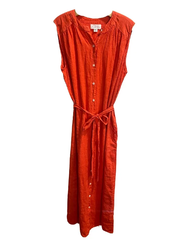 Women's Luna Wrap Midi Dress In Paprika Boho Midi Skirt